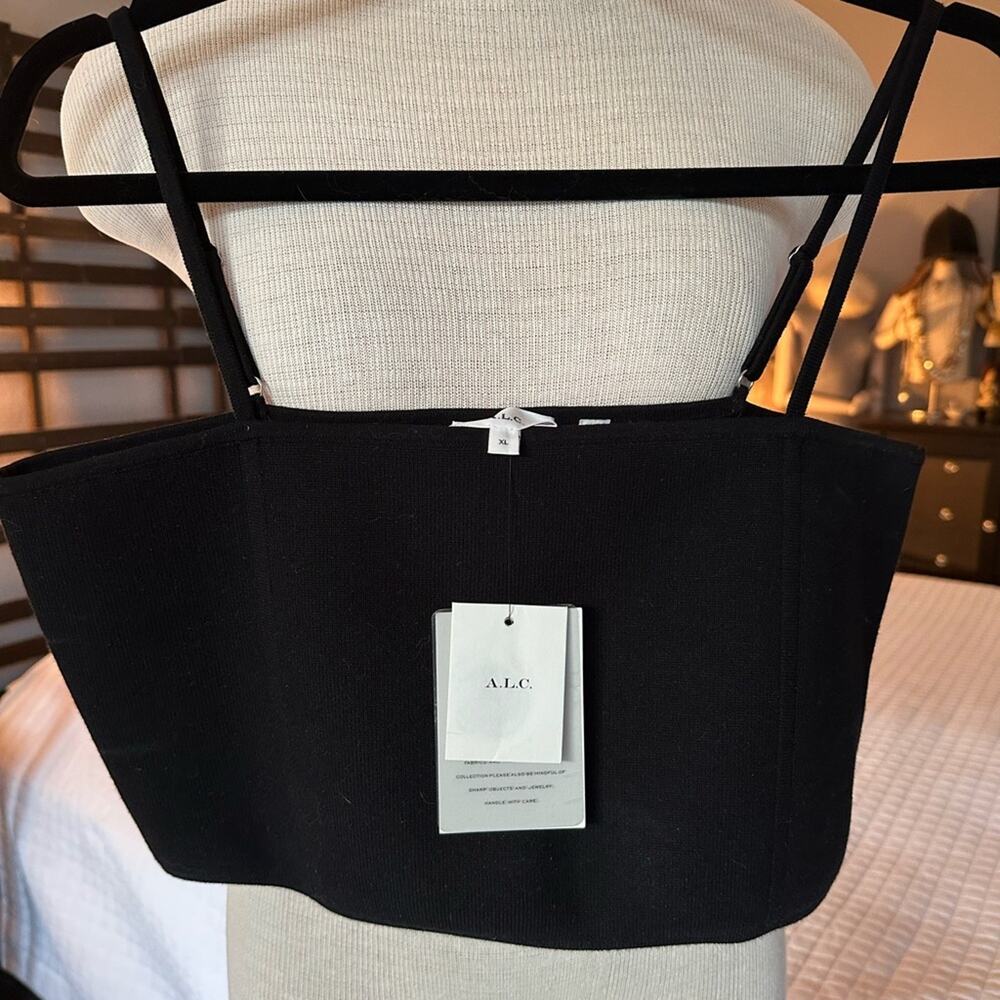 A.L.C. Knit bra top “Winnie” style size large NWT